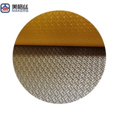 3K300克金色咖啡豆图案电镀玻纤布