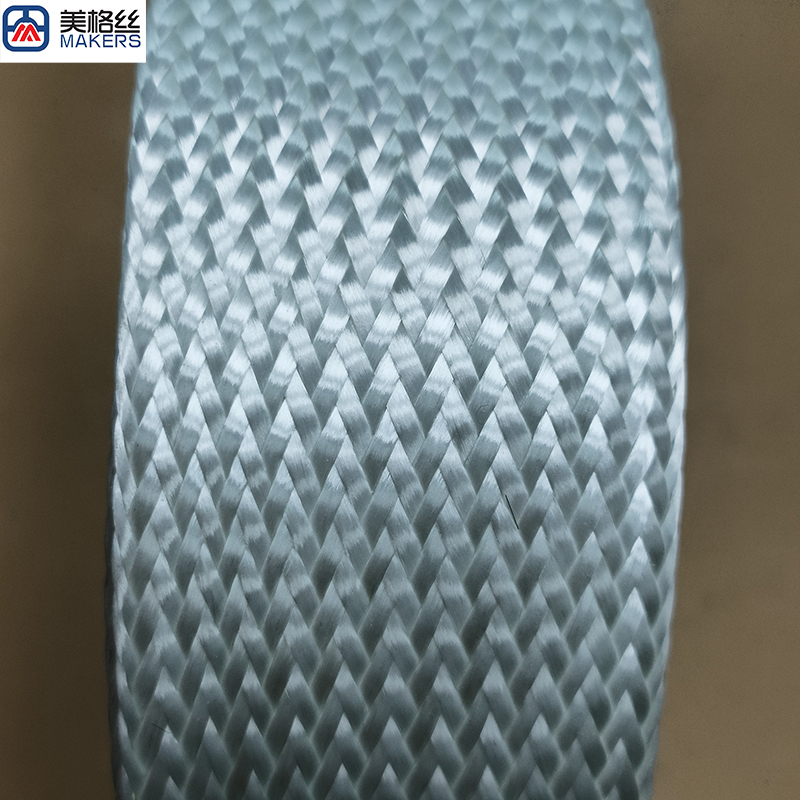600tex 玻纤套管 玻璃纤维编织套管玻纤编织网管