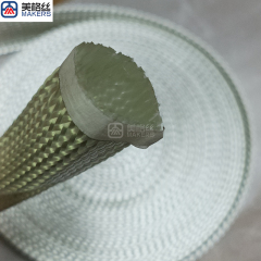 600tex 玻纤套管 玻璃纤维编织套管玻纤编织网管