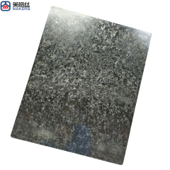 小缎纹锻造纹碳纤维板 黑色