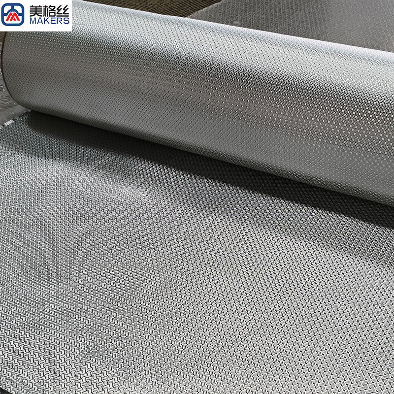 3K 220克 咖啡豆提花 银色电镀玻纤布