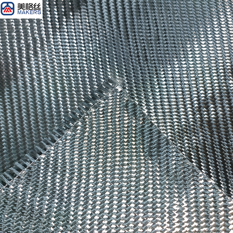 3K 300克 斜纹 银色 玻璃纤维电镀布