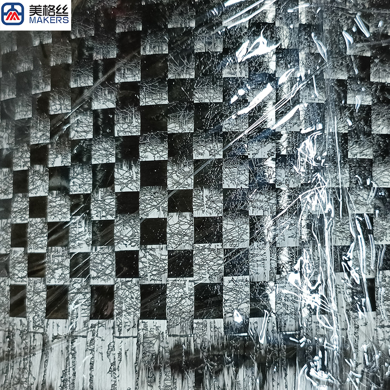 12K 266克 T700 6x6mm 定型 展宽碳纤维布