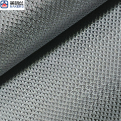 3K 300克 三角形图案 银色 玻璃纤维电镀布