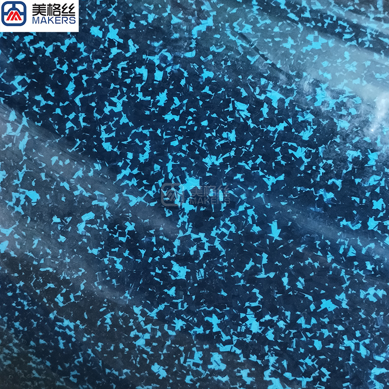 3K 3-4mm 锻纹碳纤维预浸布