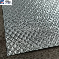 3K 220克 菱形图案 银色电镀玻璃纤维布玻纤电镀