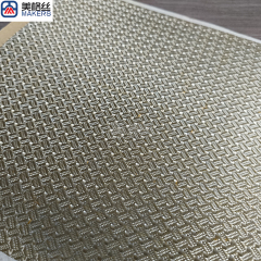 3K 220克 咖啡豆纹 金色电镀玻璃纤维布电镀玻纤