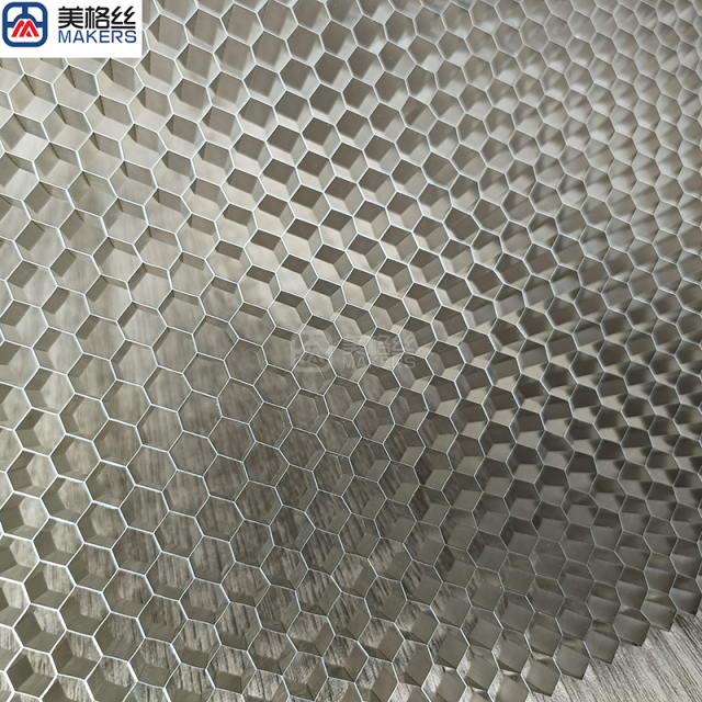 铝合金蜂窝板 蜂窝芯夹芯材料