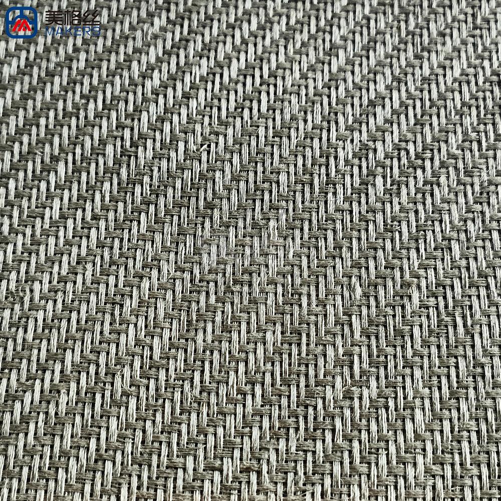 200g/㎡ 天然亚麻纤维斜纹编织布