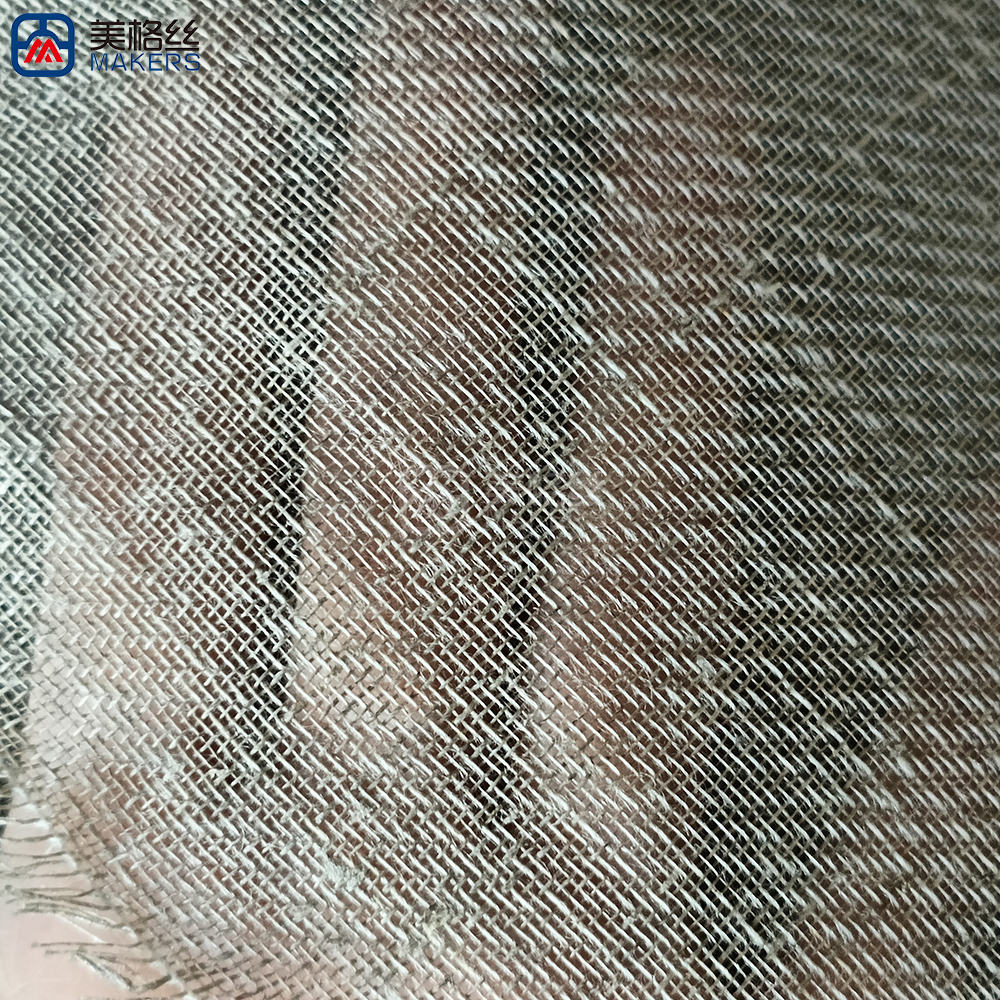 100g/㎡ 天然亚麻纤维斜纹编织布