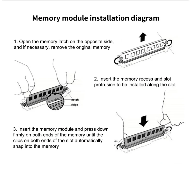 Desktop DDR4 RAM Memory