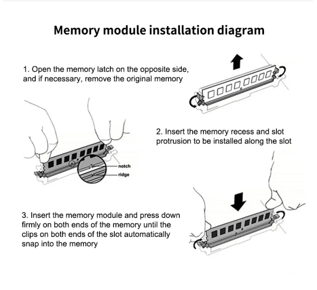 Desktop DDR4 RAM Memory