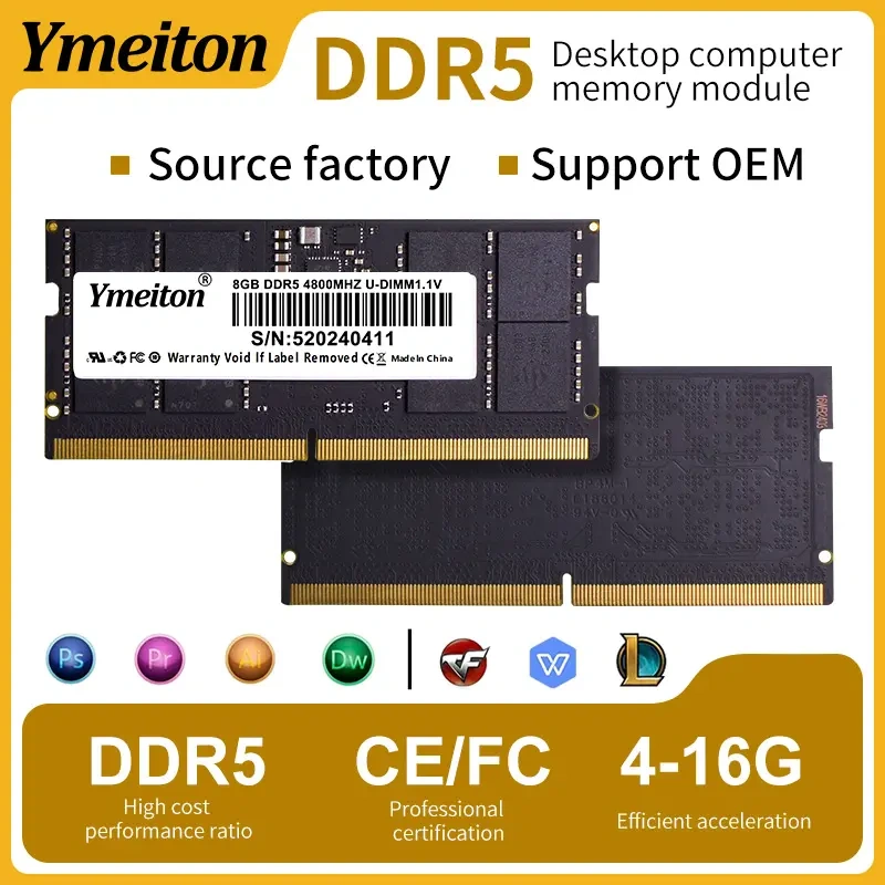 Laptop DDR5 RAM Memory