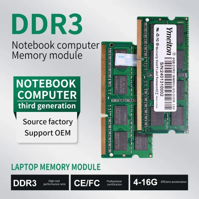 Laptop DDR3 RAM Memory Wholesale price starts from $2.6