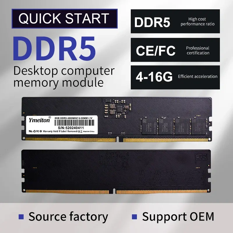 Desktop DDR5 RAM Memory