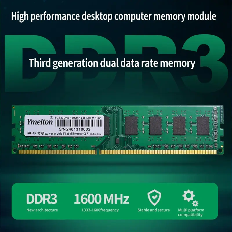 Desktop DDR3 RAM Memory Starting from $4.3