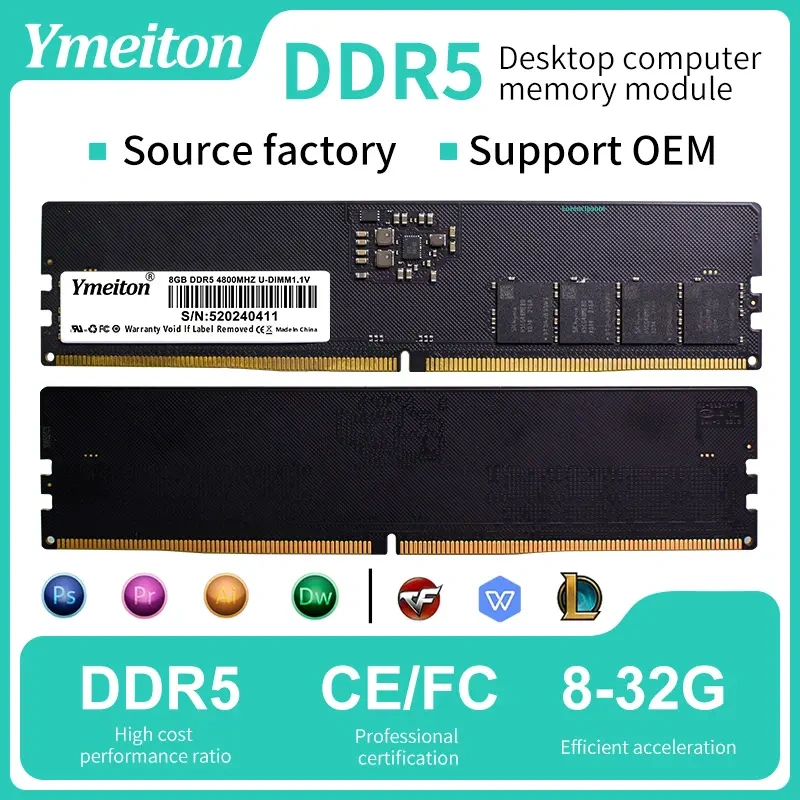 Desktop DDR5 RAM Memory
