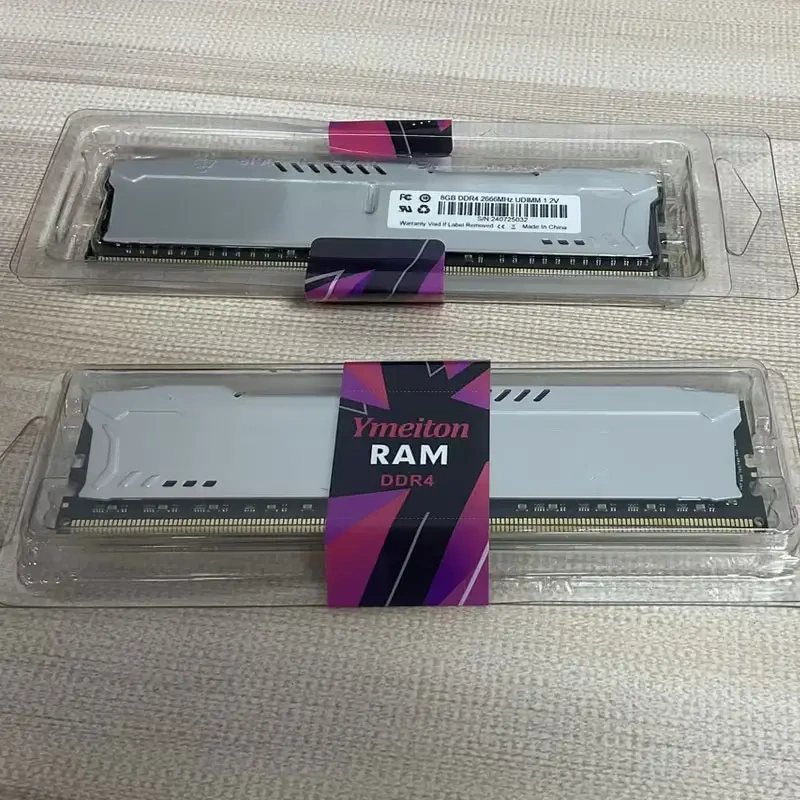 Desktop DDR4 RAM Memory With Heat Sink