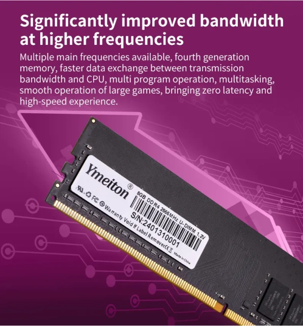 Desktop DDR4 RAM Memory Starting from $6.3