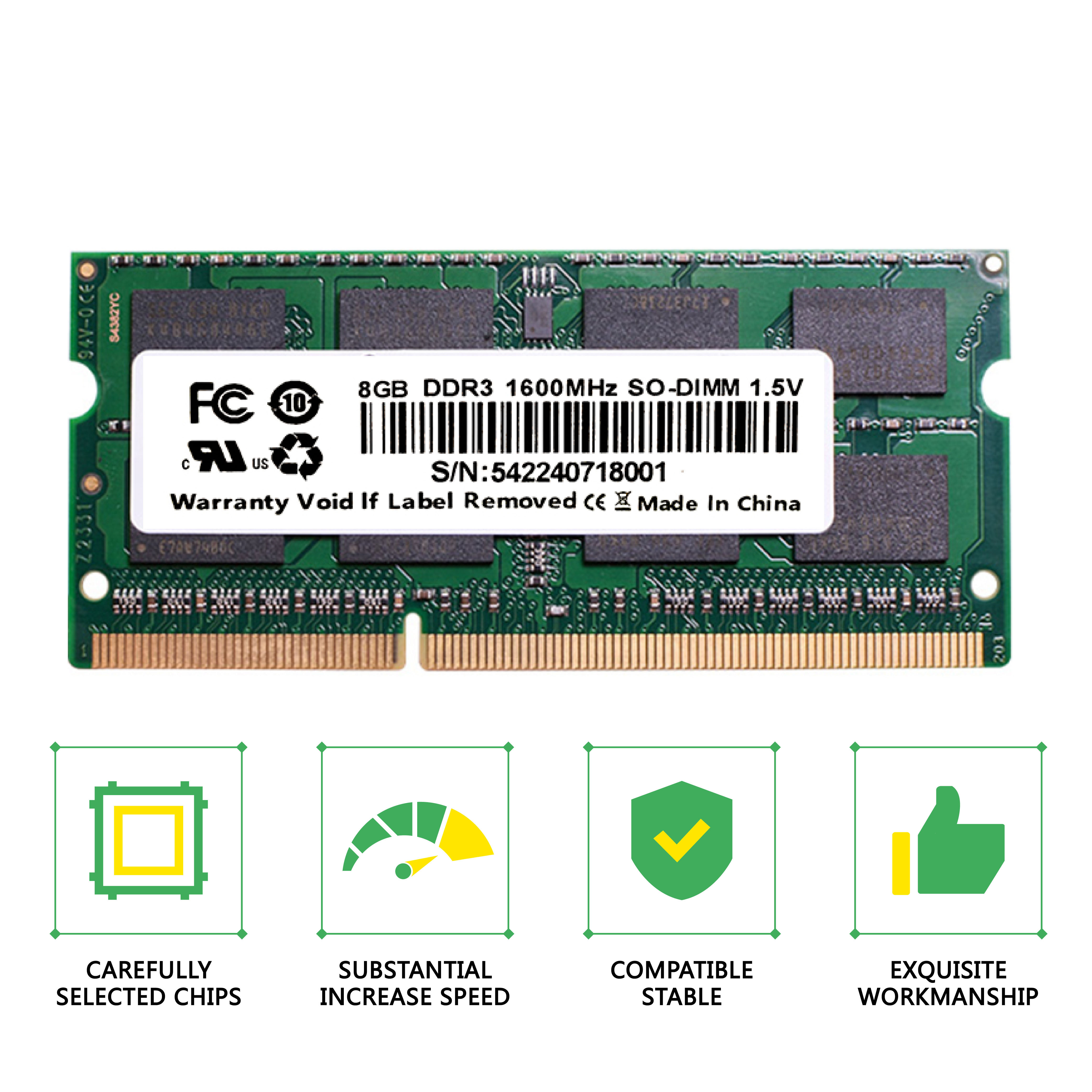 Laptop DDR3 RAM Memory Starting from $4.3