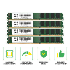 Desktop DDR3 RAM Memory Starting from $4.3