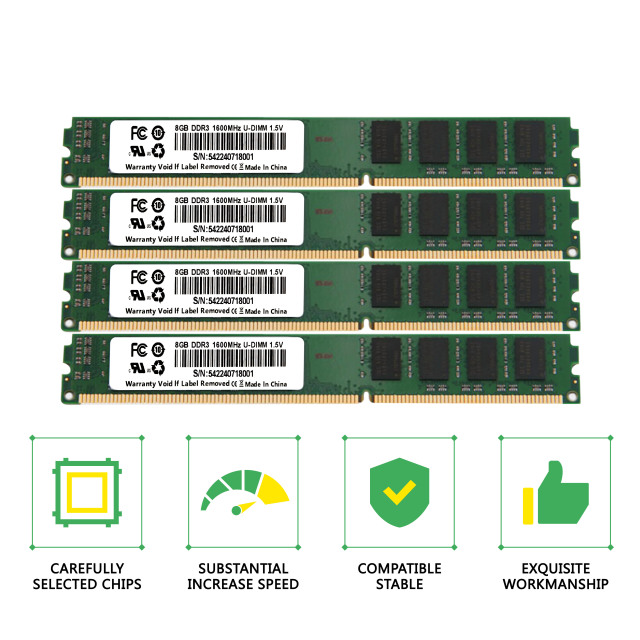 Desktop DDR3 RAM Memory Starting from $4.3