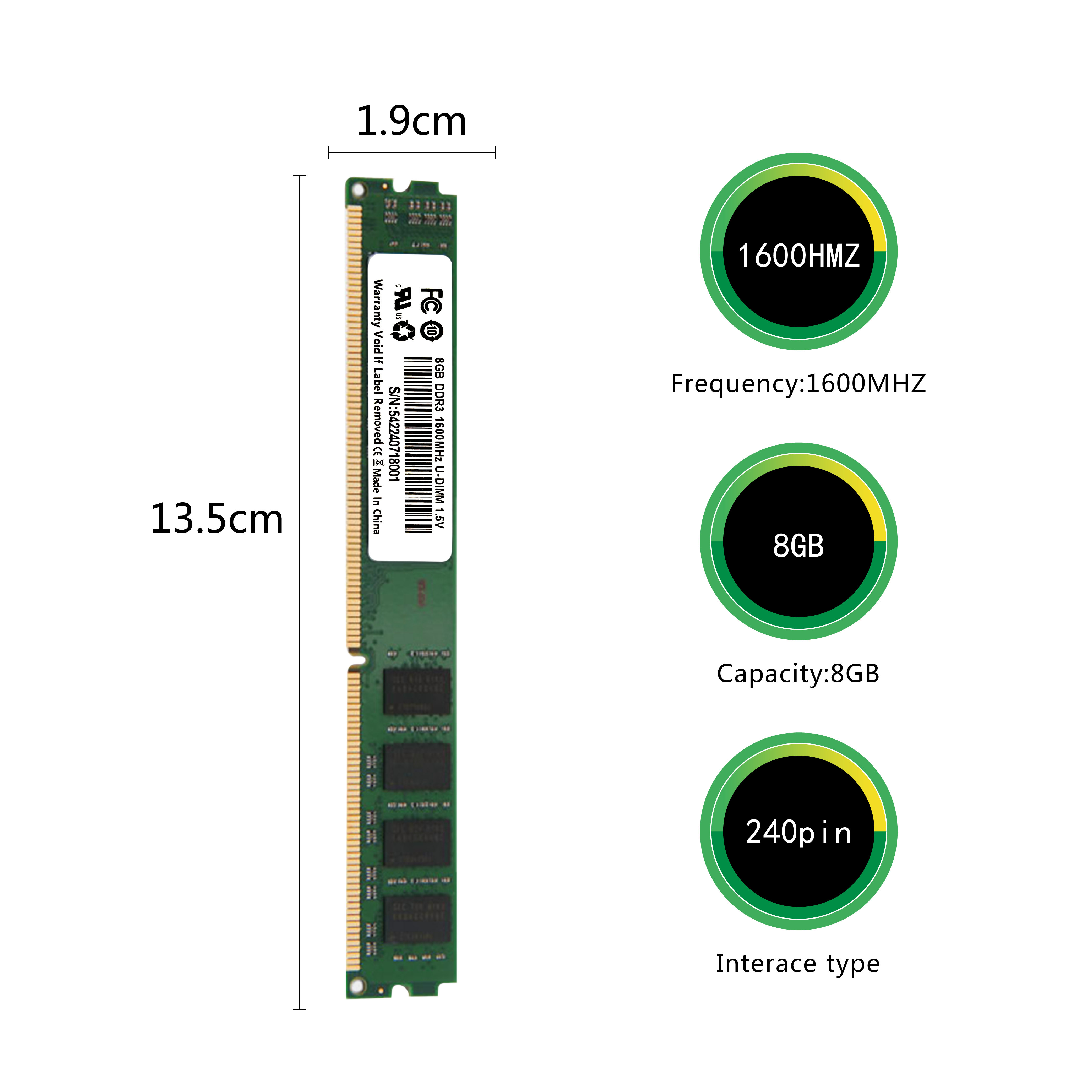 Desktop DDR3 RAM Memory Starting from $4.3