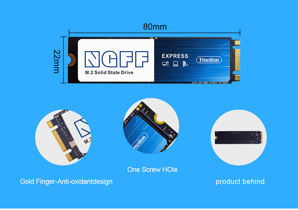 Ymeiton&OEM SSD | M.2 NGFF SSD | Computer Hardware | Solid State Disk