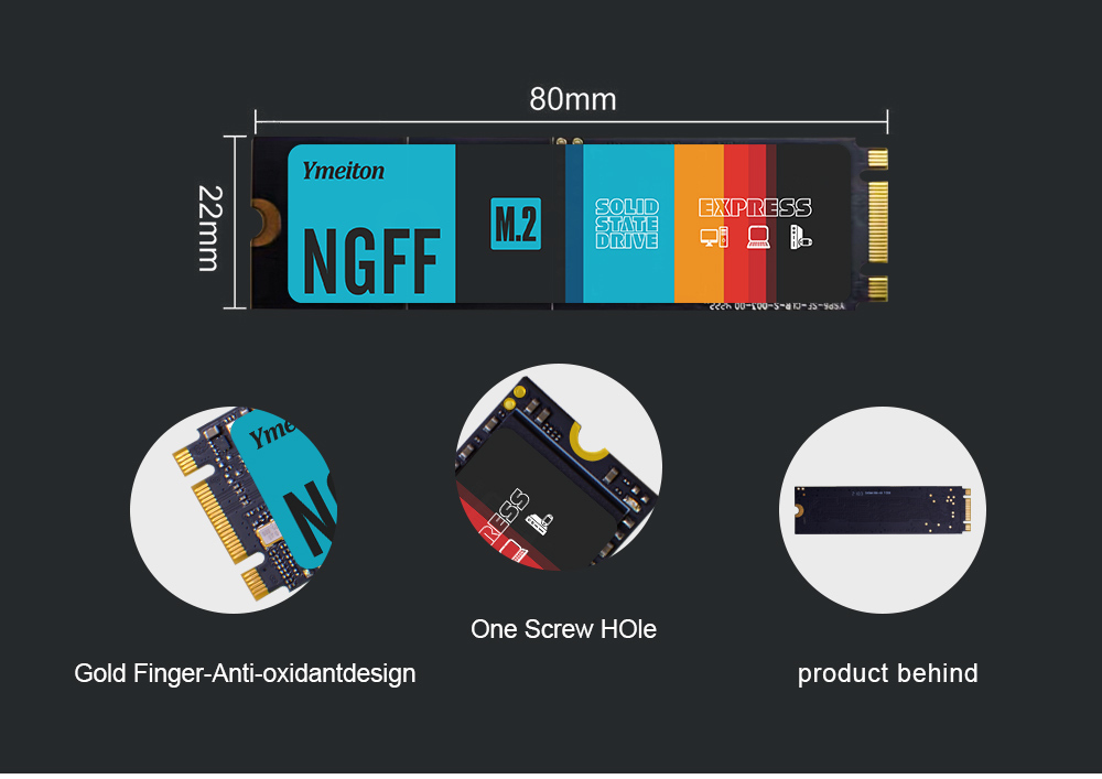 Ymeiton&OEM SSD | M.2 NGFF SSD | Computer Hardware | Solid State Disk