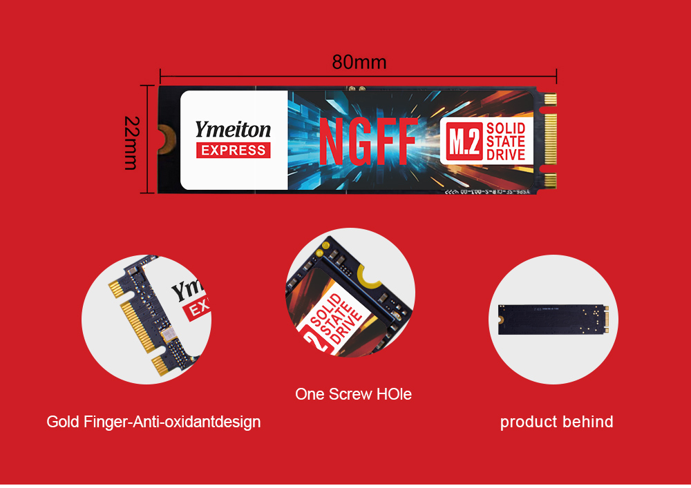 Ymeiton&OEM SSD | M.2 NGFF SSD | Computer Hardware | Solid State Disk