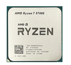 Wholesale price AMD Ryzen 5 5600G PROCESSOR 12 Threads Bulk CPU 65W AM4 Interface Boxed AMD AM4 for Socket Gaming Motherboard NEW Desktop CN;GUA