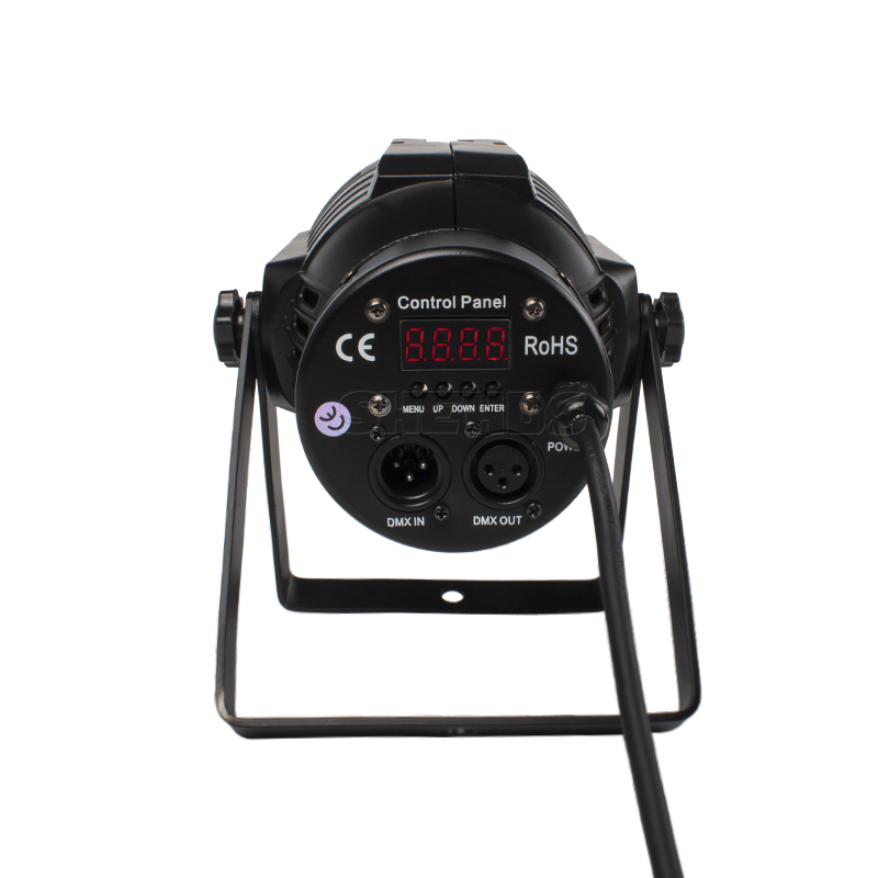 SHEHDS LED 7x18W RGBWA+UV Mini Par For DJ Stage Lights