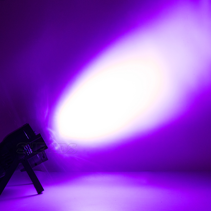 SHEHDS LED 7x18W RGBWA+UV Mini Par For DJ Stage Lights