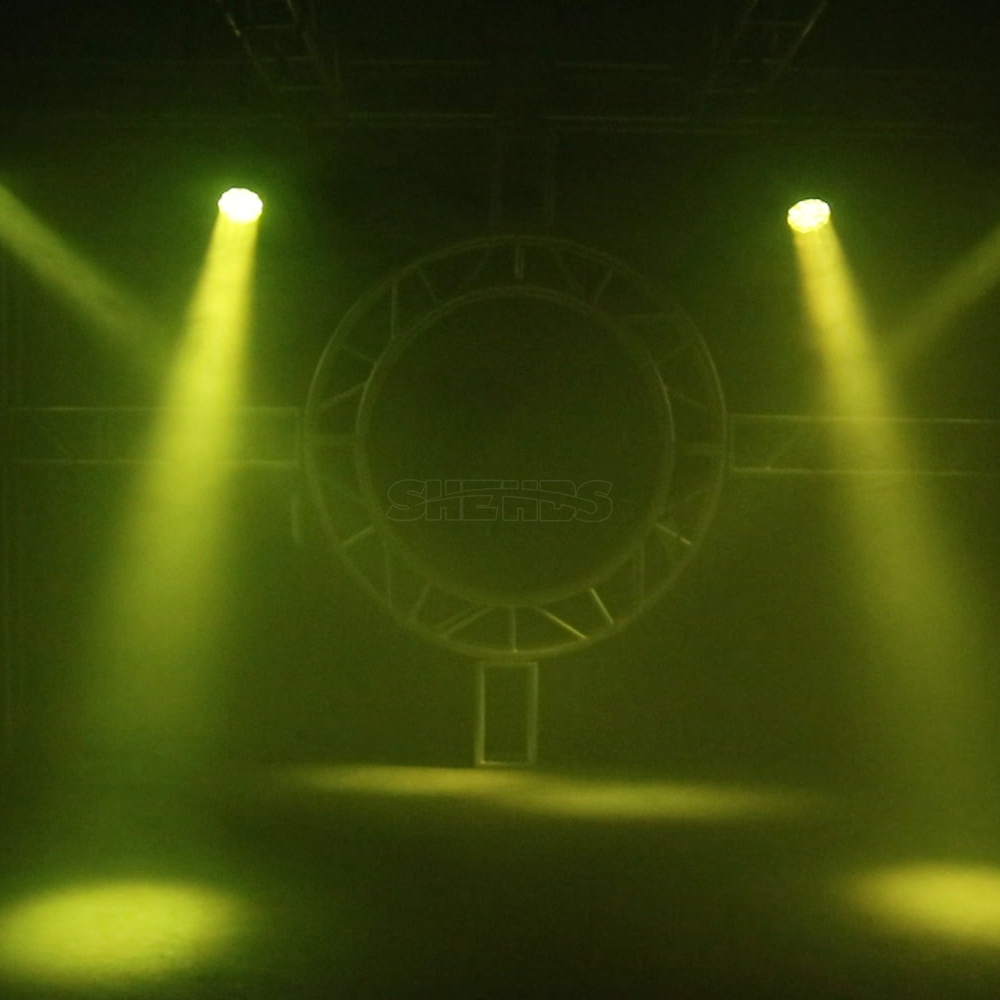 SHEHDS LED Wash&Zoom 19x15W RGBW Moving Head For Church Theater