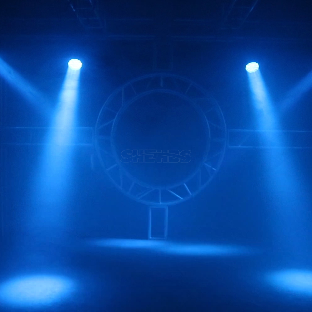 SHEHDS LED Wash&Zoom 19x15W RGBW Moving Head For Church Theater