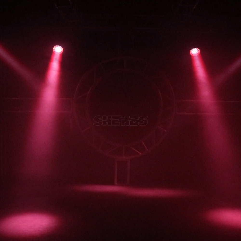 SHEHDS LED Wash&Zoom 19x15W RGBW Moving Head For Church Theater