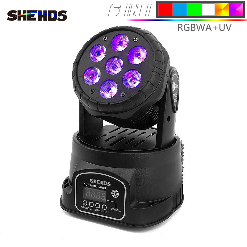 SHEHDS LED Wash 7x12W&7x18W Moving Head For Disco DJ Club Show