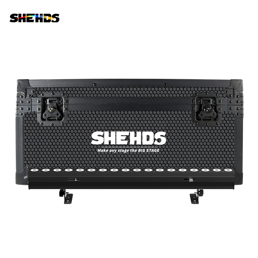 SHEHDS LED Wall Wash 18x18W RGBWA+UV  New Patchwork Lighting Recirculating Air Path For Heat Dissipation Church