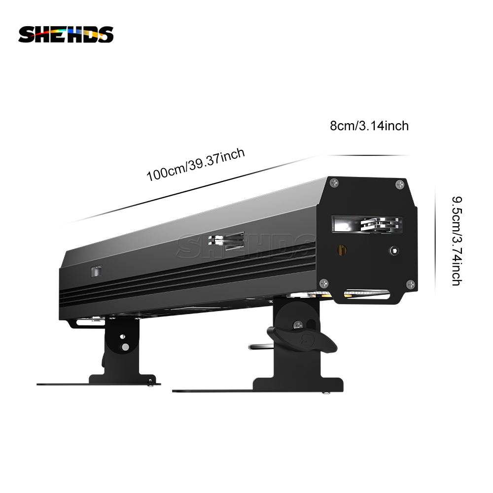 SHEHDS LED Wall Wash 18x18W RGBWA+UV  New Patchwork Lighting Recirculating Air Path For Heat Dissipation Church