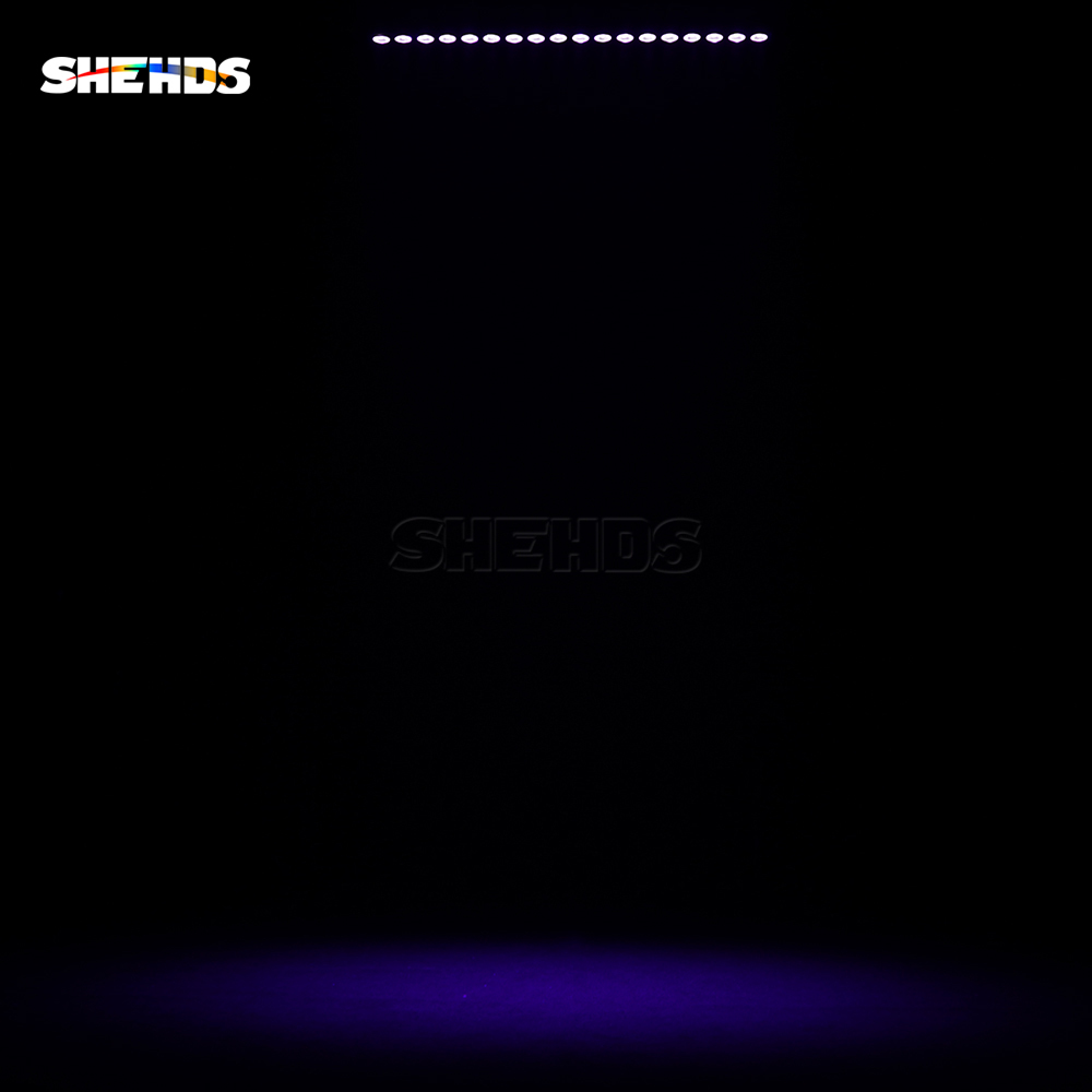 SHEHDS LED Wall Wash 18x18W RGBWA+UV  New Patchwork Lighting Recirculating Air Path For Heat Dissipation Church