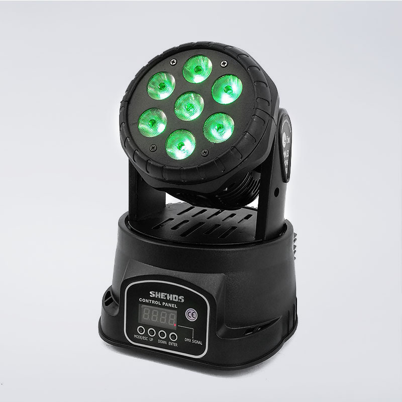 SHEHDS LED Wash 7x12W&7x18W Moving Head For Disco DJ Club Show
