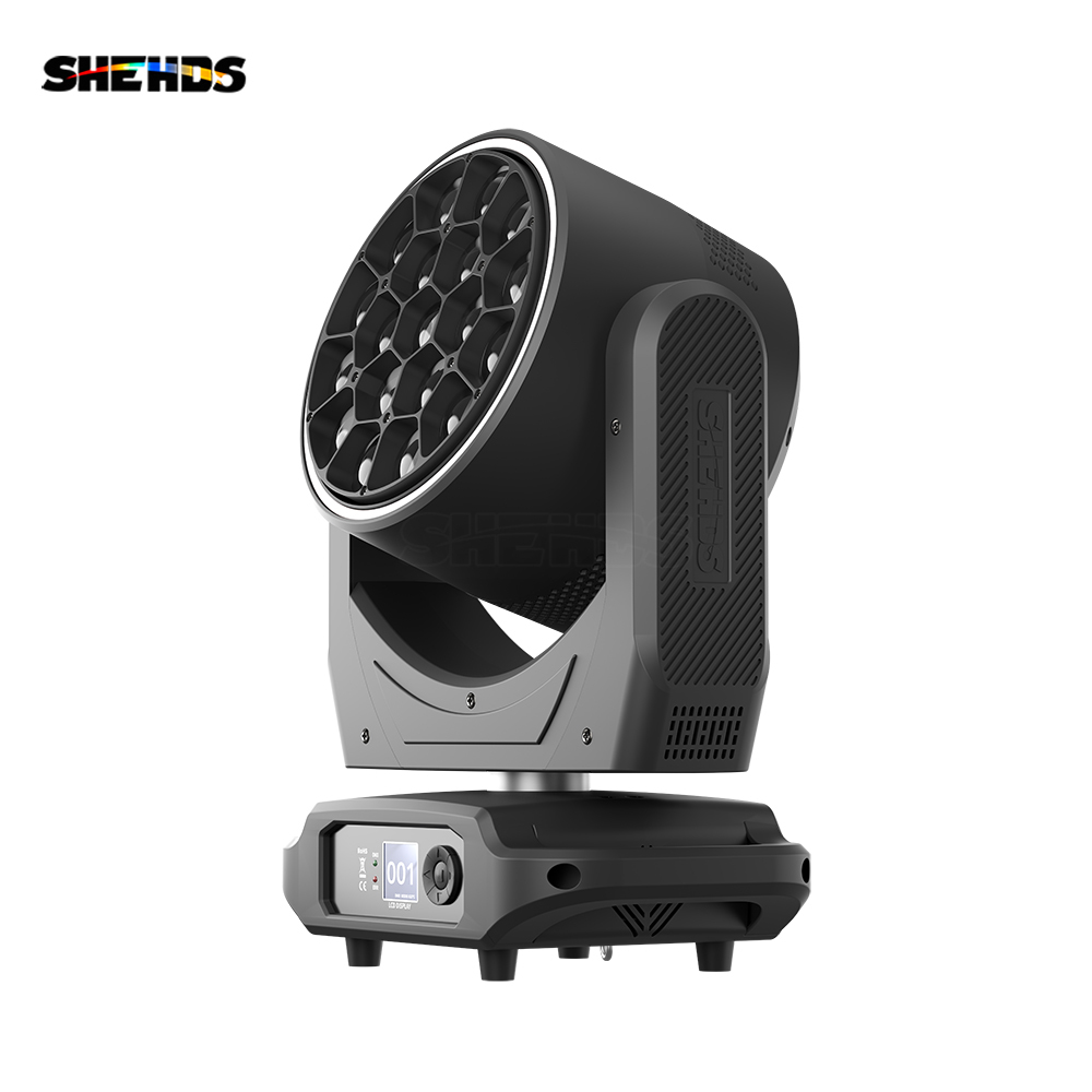 SHEHDS JMS WEBB LED Bees Eyes 19x40W - Ring Effect Zoom&Beam&Wash RGBW 4in1 Light  For Stage Performance
