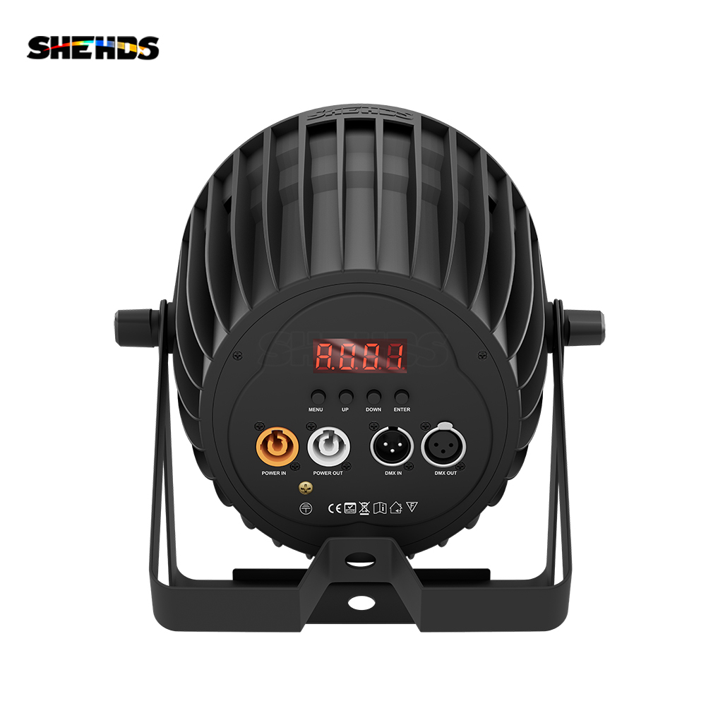 SHEHDS LED Zoom&Wash 18x18W RGBWA+UV Big Aluminum Par For Night Club