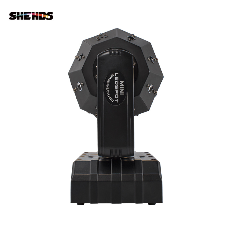 SHEHDS New High Brightness 16X3W LED Football Moving head light 3in1(Beam&Laser&Strobe) Lighting Red and Green Laser For Disco