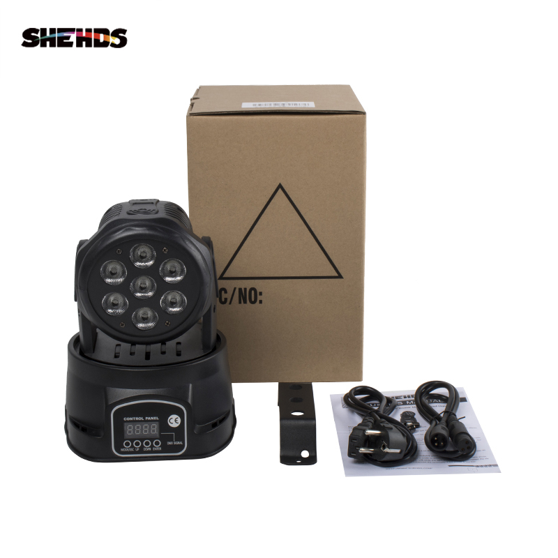 SHEHDS LED Wash 7x12W&7x18W Moving Head For Disco DJ Club Show