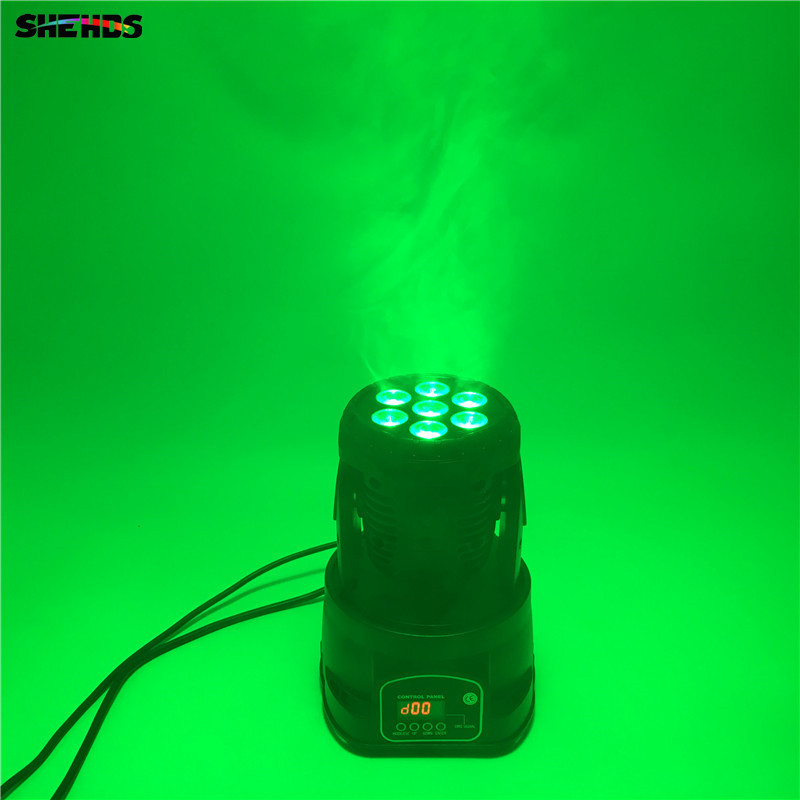 SHEHDS LED Wash 7x12W&7x18W Moving Head For Disco DJ Club Show