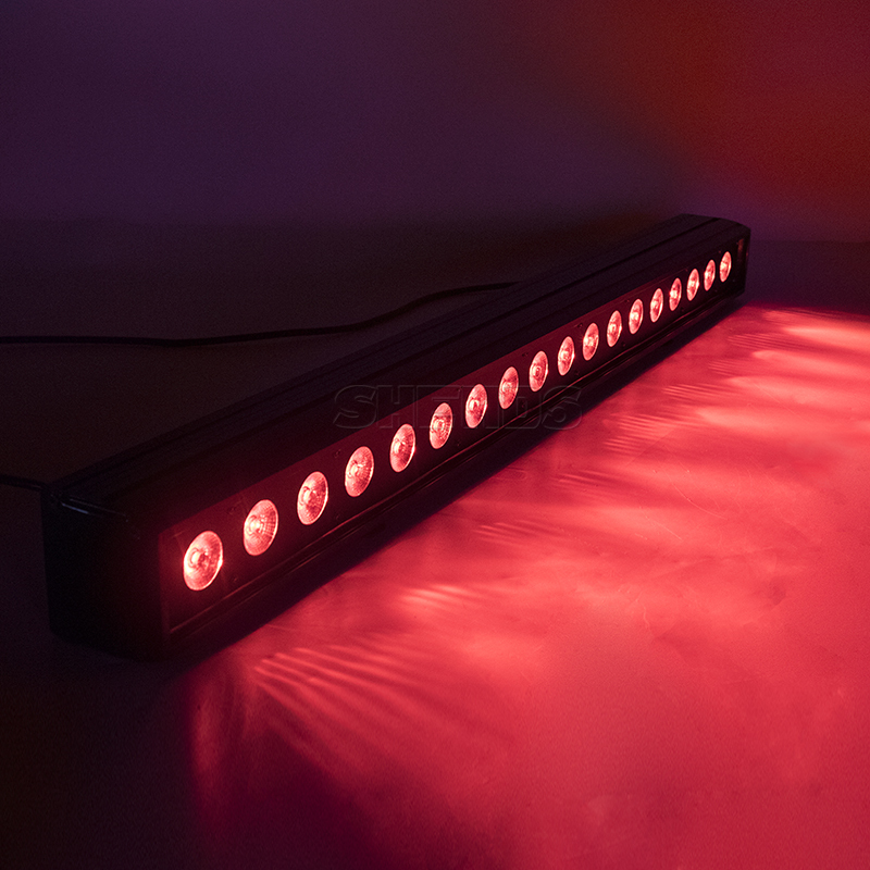 LED 6in1 RGBWA+UV Wall Wash Light DJ Party Bar Wedding Stage Effect