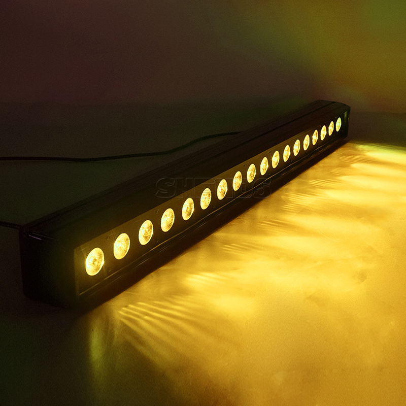 LED 6in1 RGBWA+UV Wall Wash Light DJ Party Bar Wedding Stage Effect