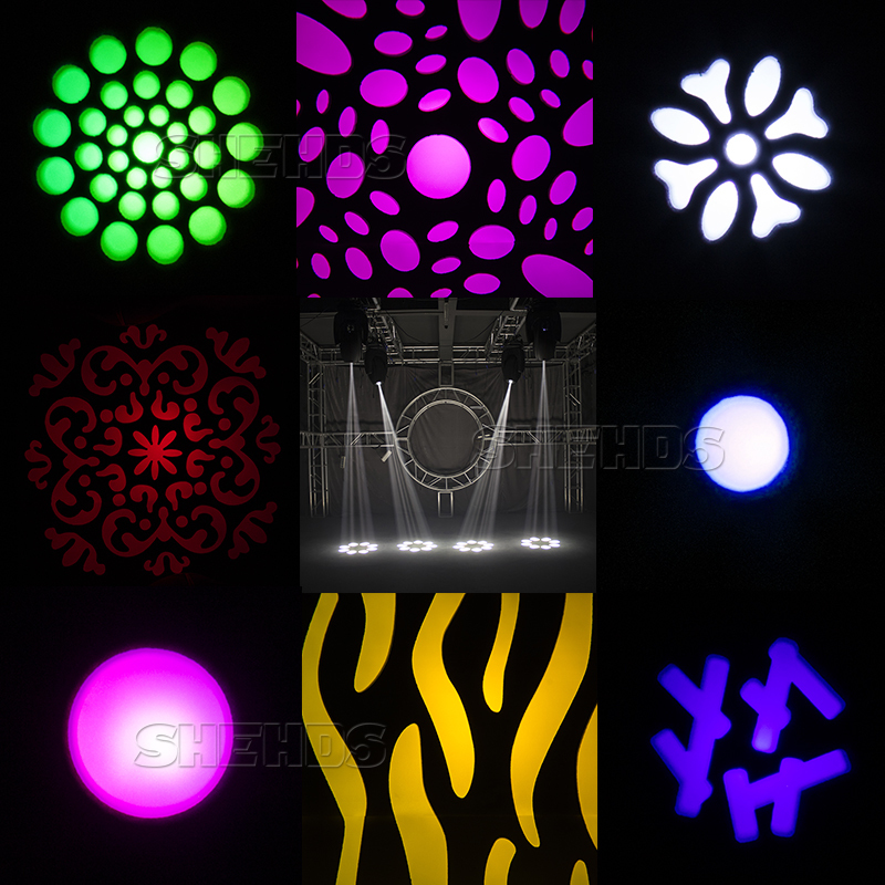 SHEHDS(Bulb)Beam&Spot&Wash 380W Lighting For Disco Bar Nightclub