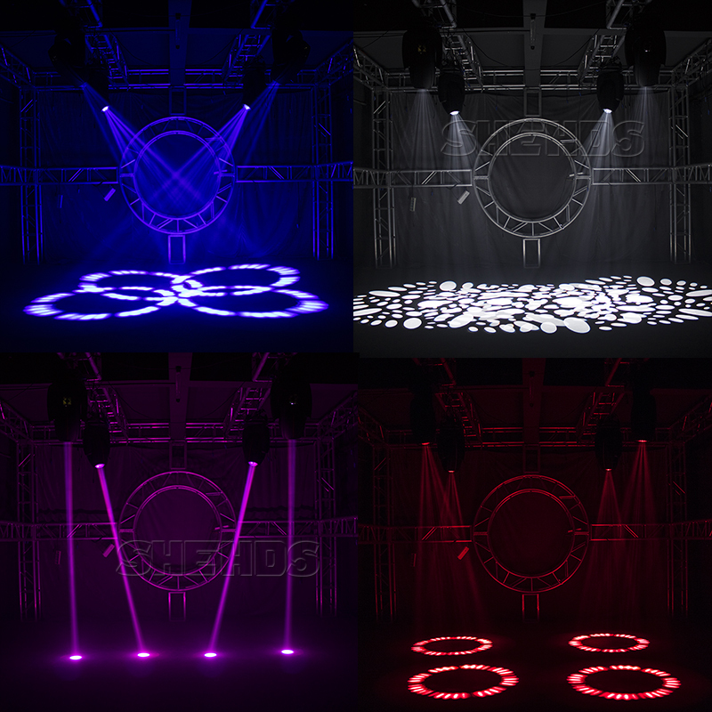 SHEHDS(Bulb)Beam&Spot&Wash 380W Lighting For Disco Bar Nightclub
